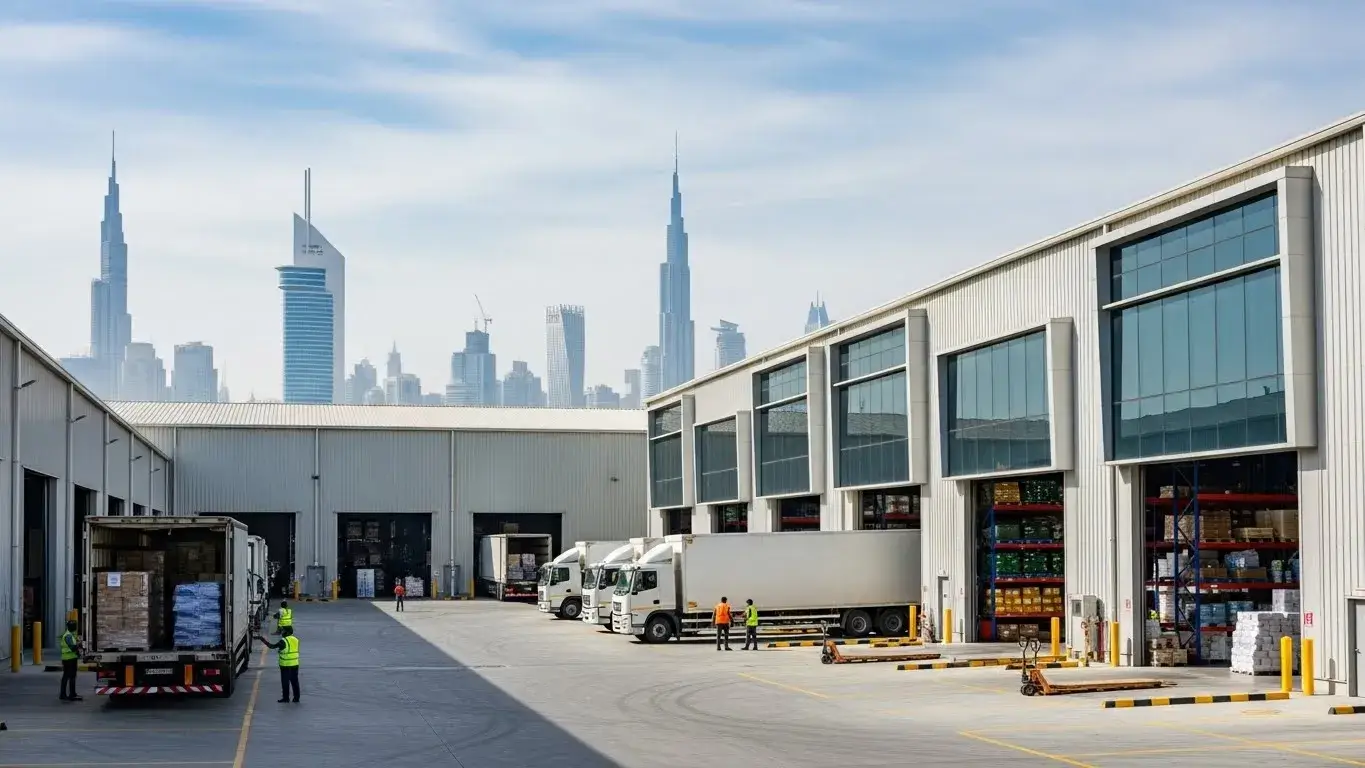 Dubai hotel supply distribution district