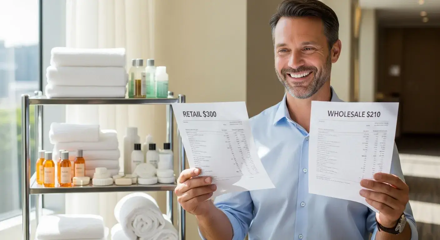 Wholesale savings for small hotels