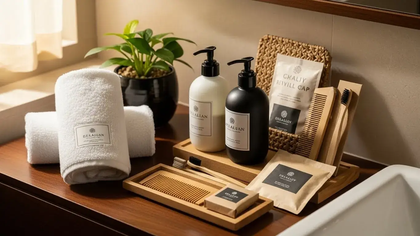 Sustainable hotel amenities Sustainable and customized hotel amenities in Dubai