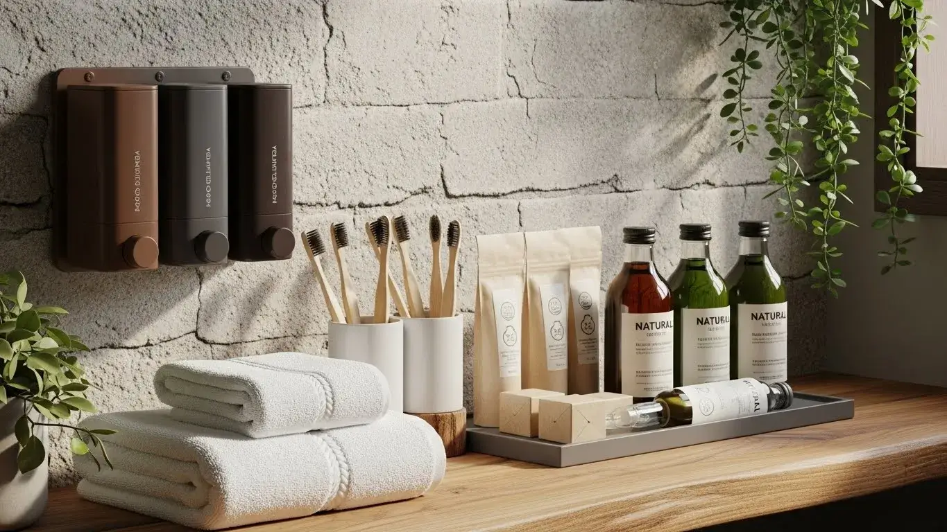 Eco-friendly and sustainable hotel amenities