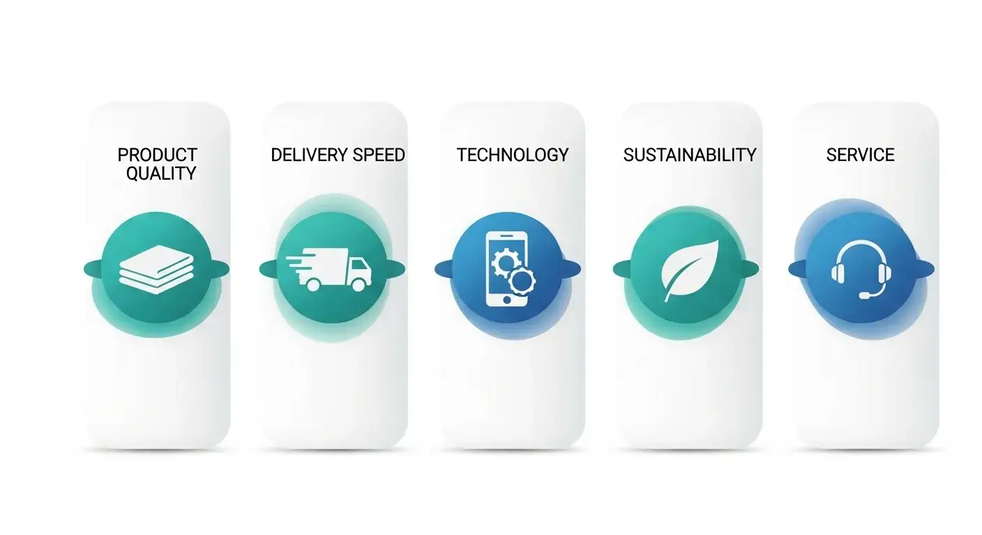 Key criteria for top hotel suppliers in 2025