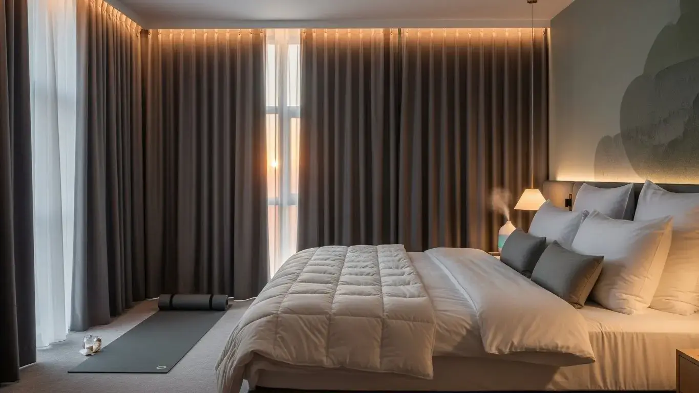 Wellness and sleep-focused hotel amenities