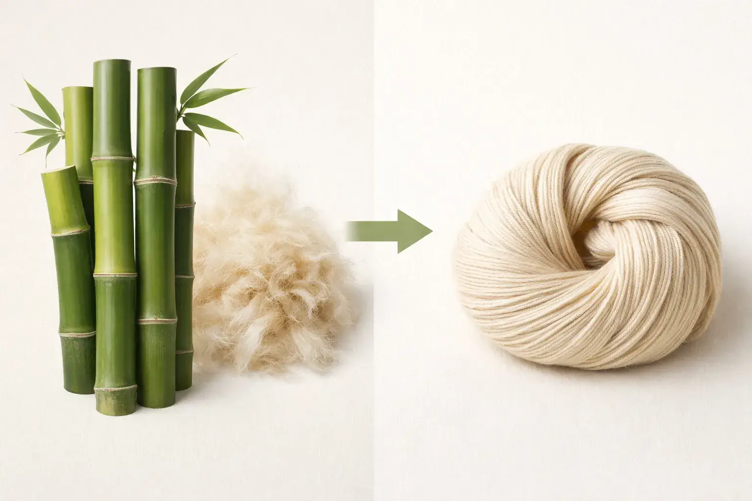 Bamboo fiber processing from plant to textile