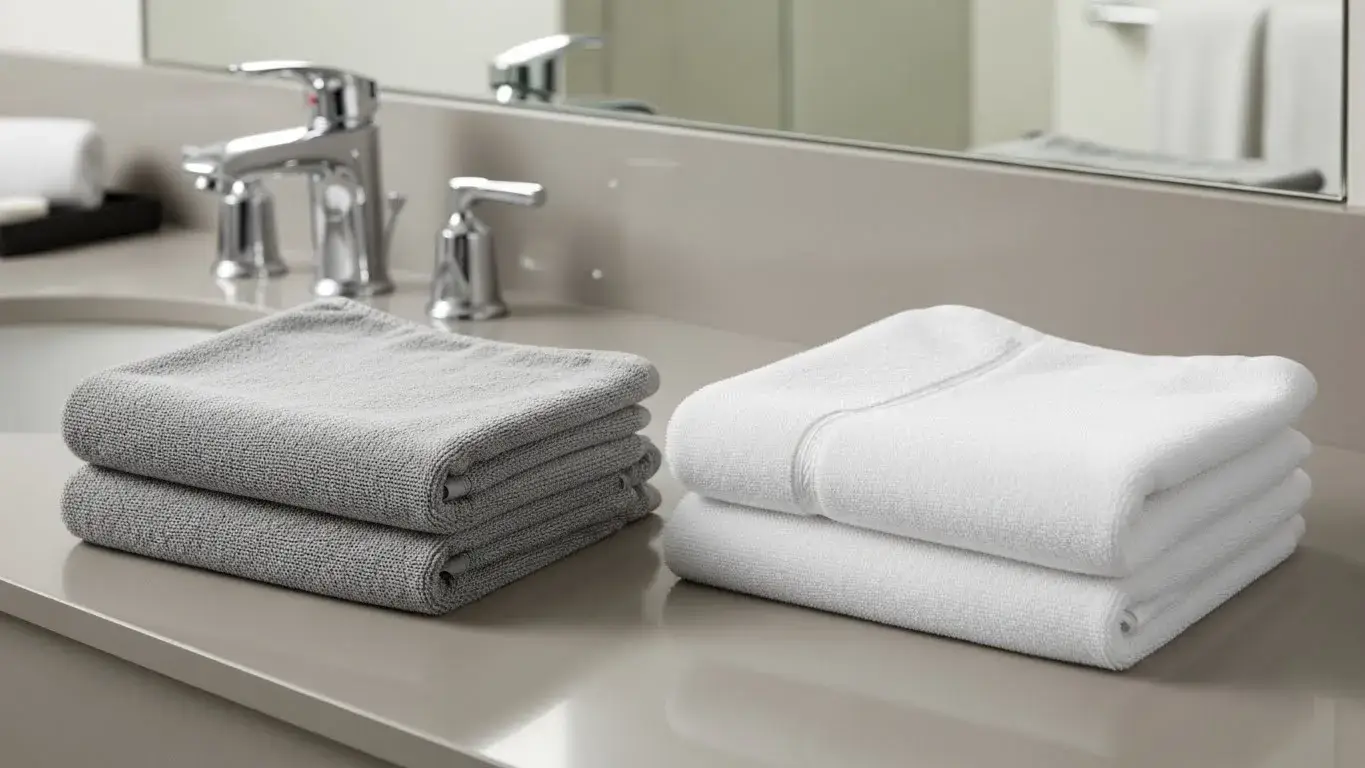 Microfiber vs cotton Microfiber vs cotton hotel towels