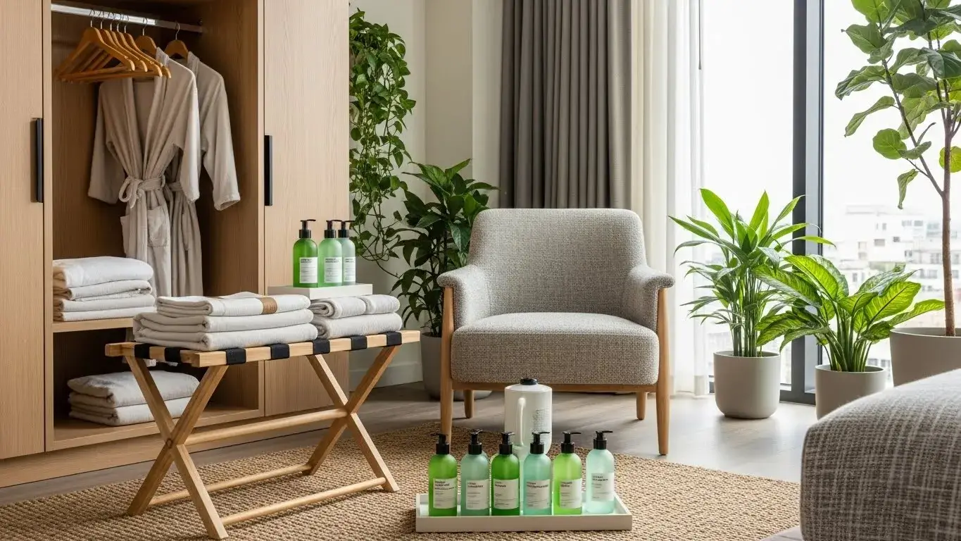 Sustainable hotel supplies and eco linens