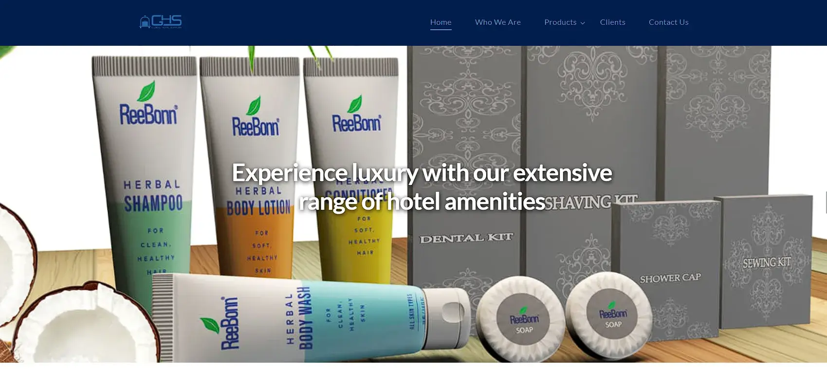 Natural hotel toiletries Sri Lanka