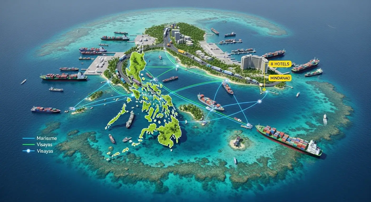 Hotel supply logistics across Philippine islands
