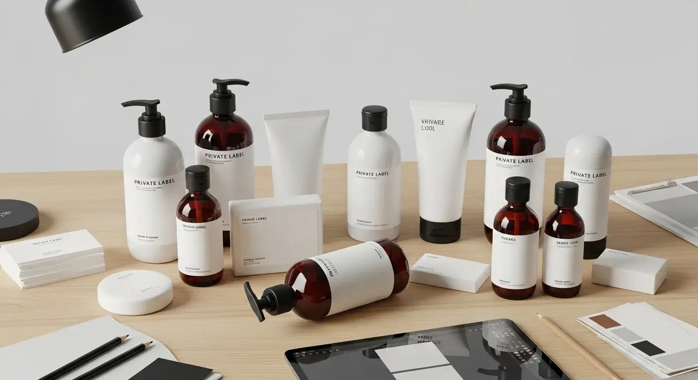 Private label options Custom branded hotel toiletries private label production