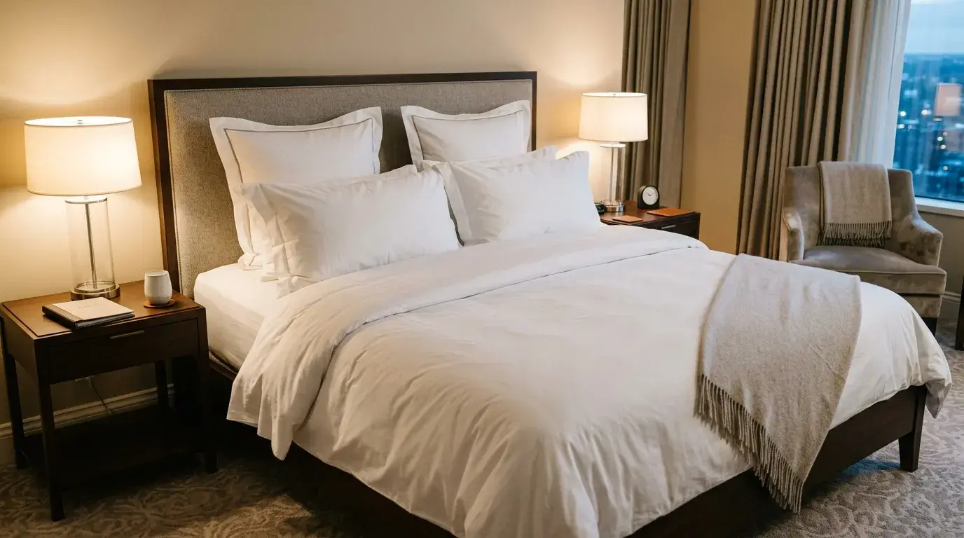 Balanced luxury bedding 400TC luxury hotel bedding soft feel