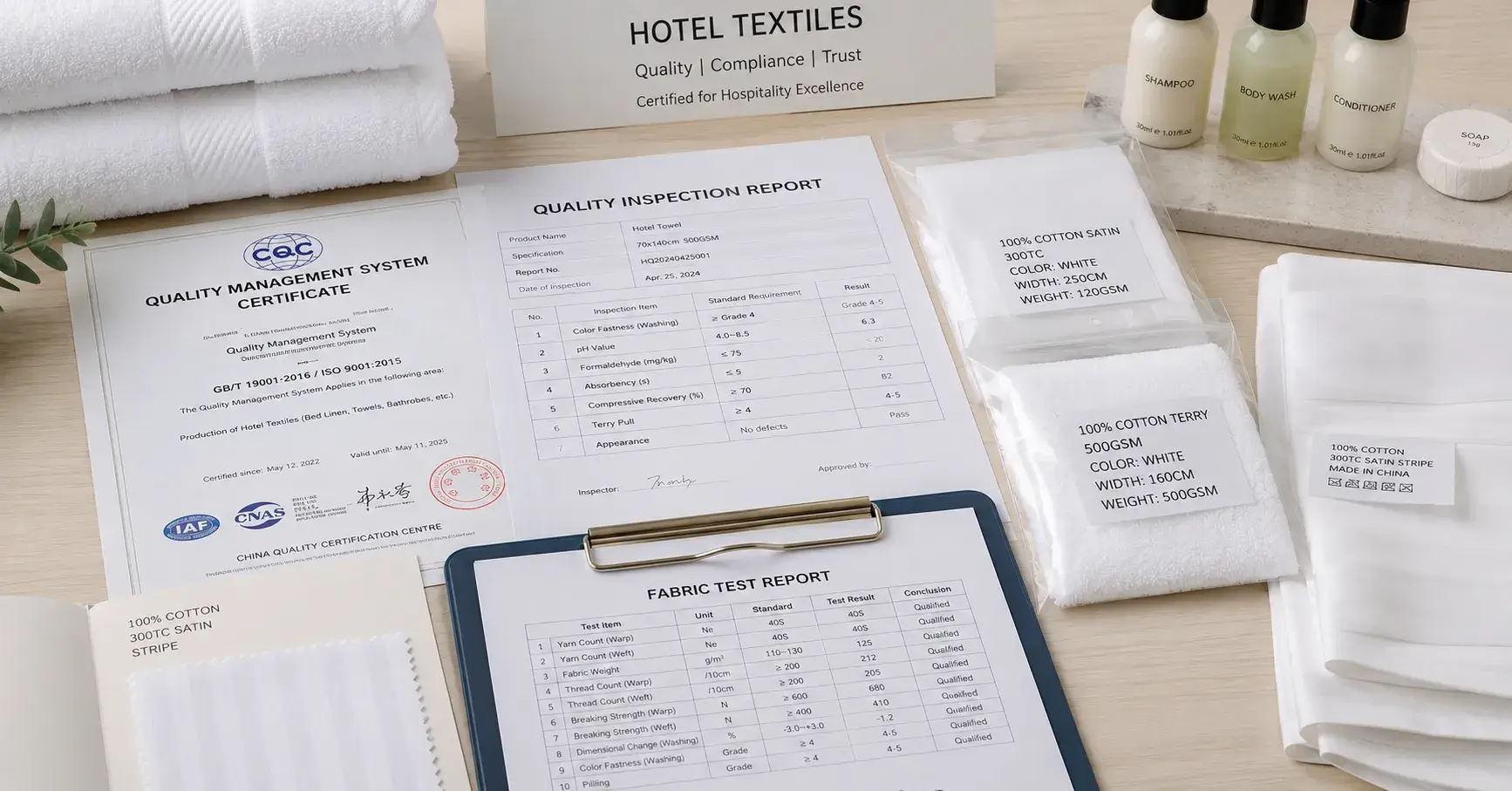 Supplier Certifications Chinese hotel supplier certification documents