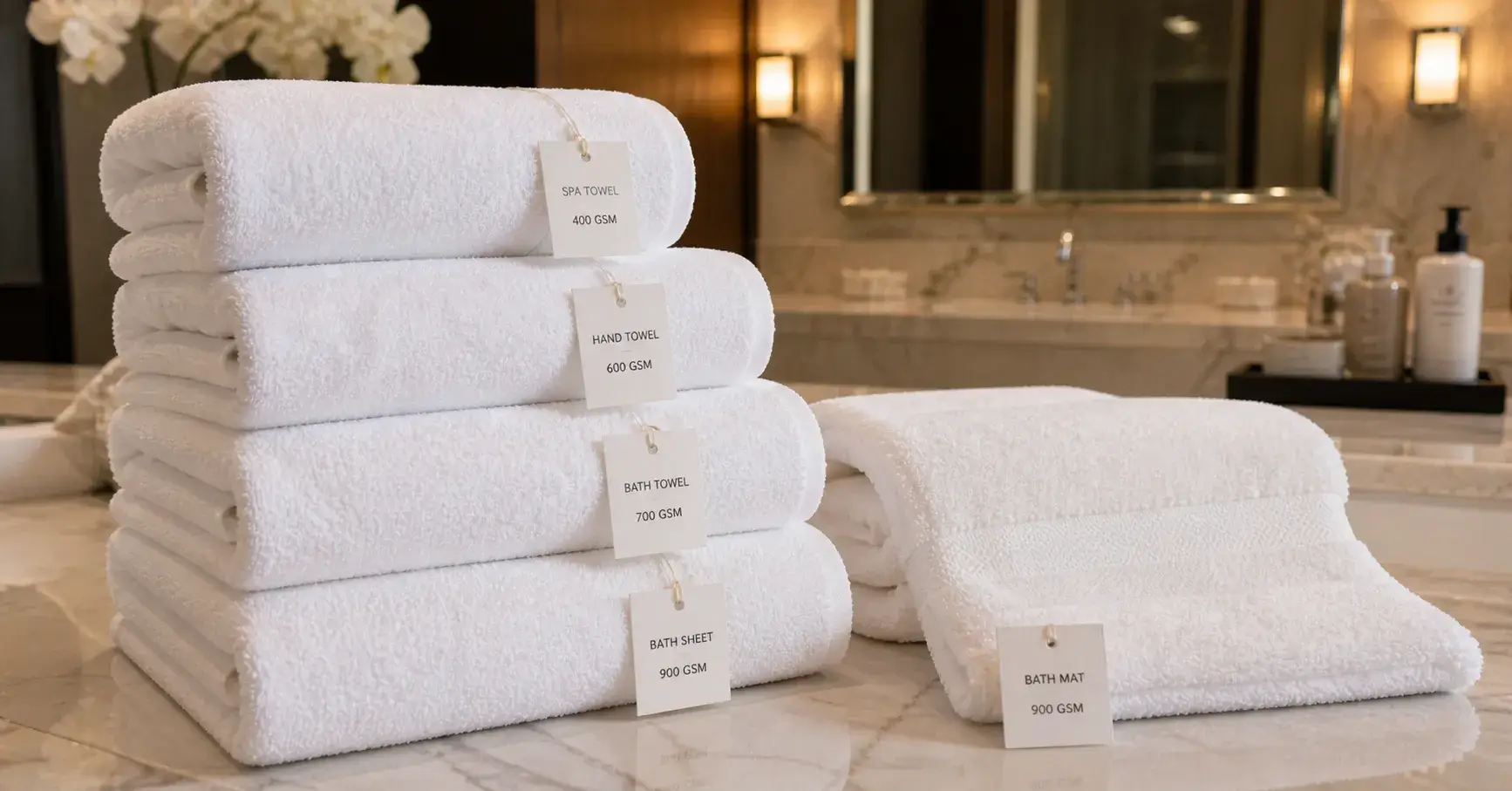 Five star UAE hotel towel GSM guide