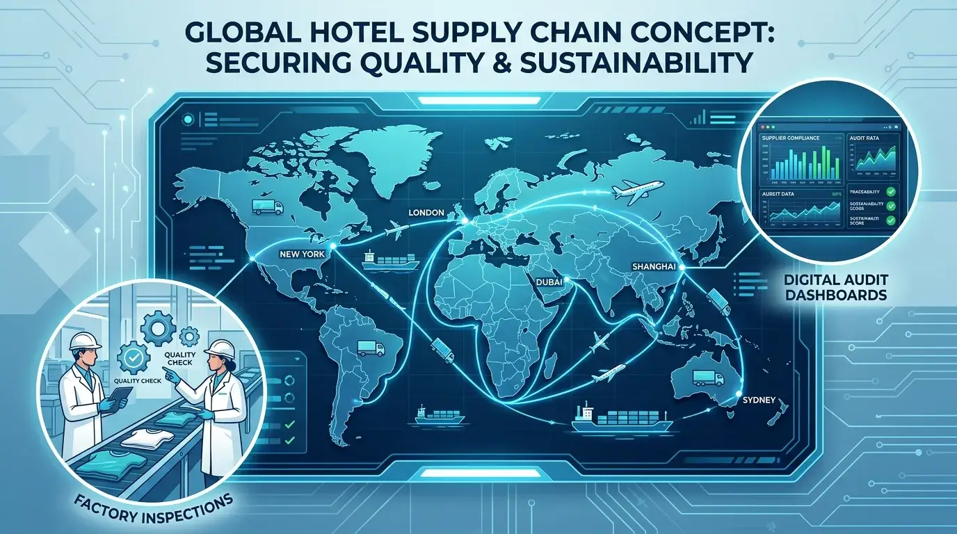 Global hotel supplier audit process