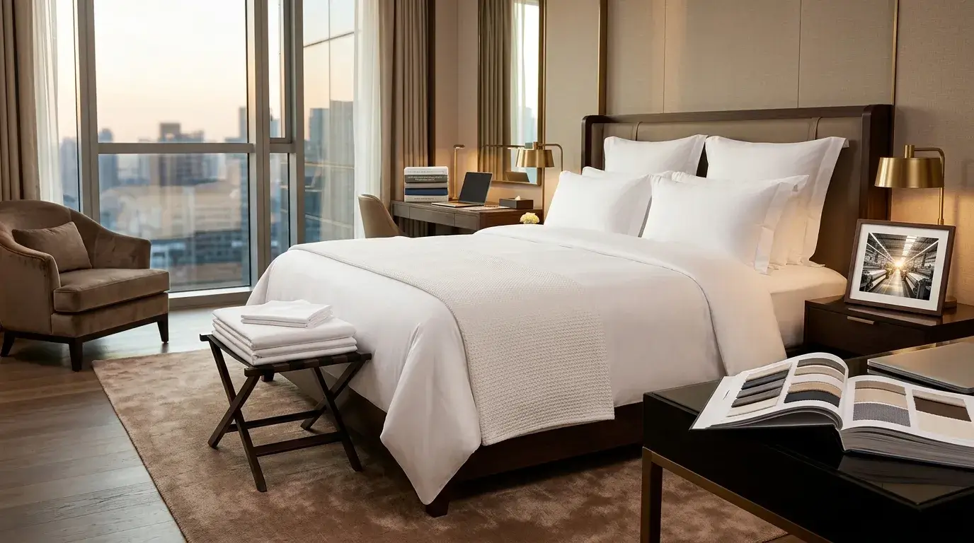 Hotel bed linen sourcing channels overview