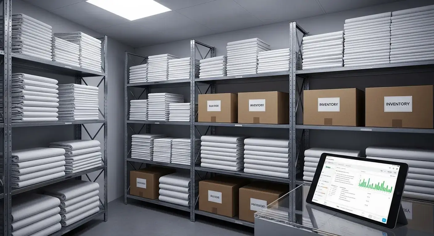 Hotel linen inventory management system