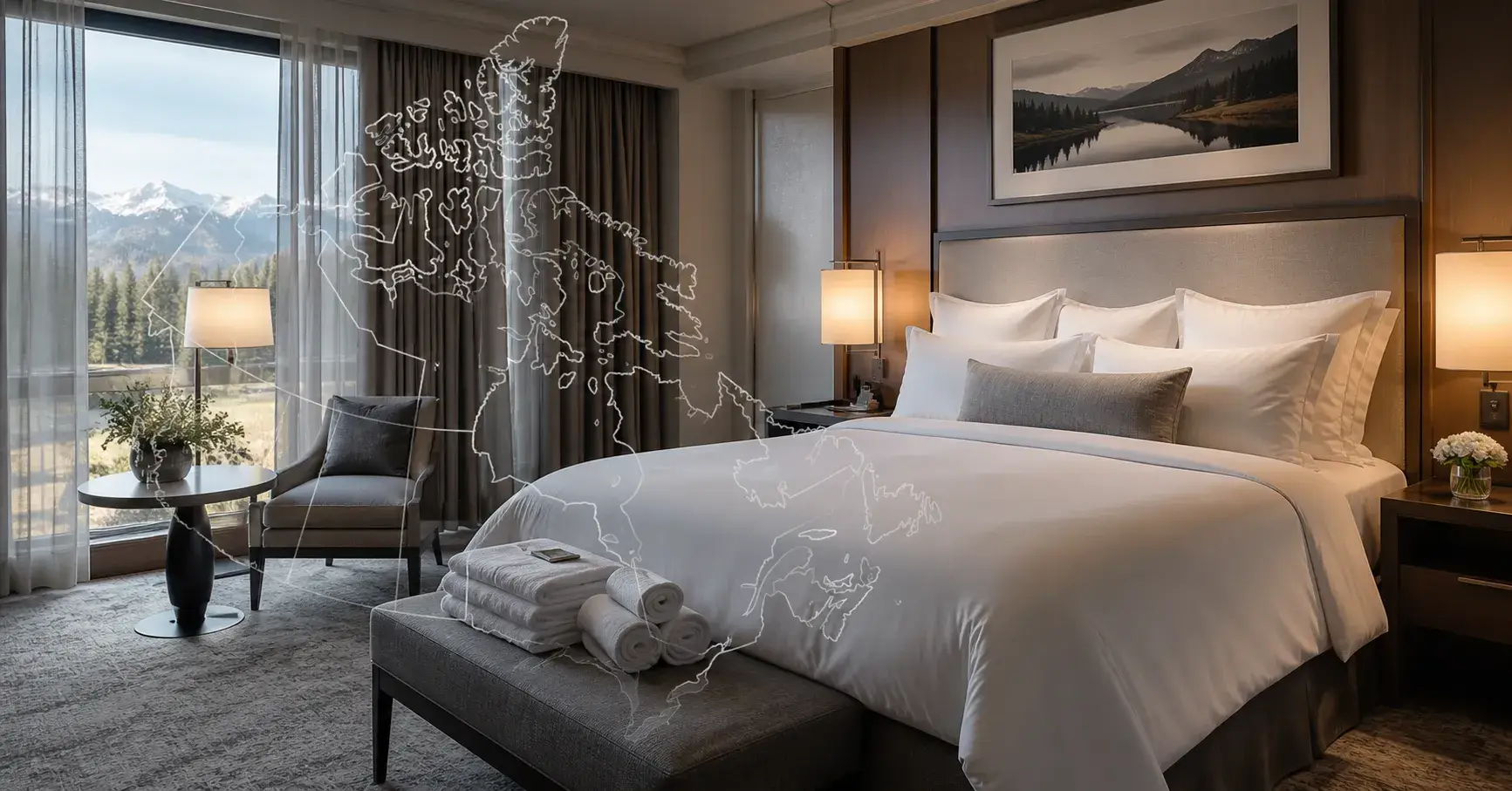 Hotel linens supplier comparison Canada