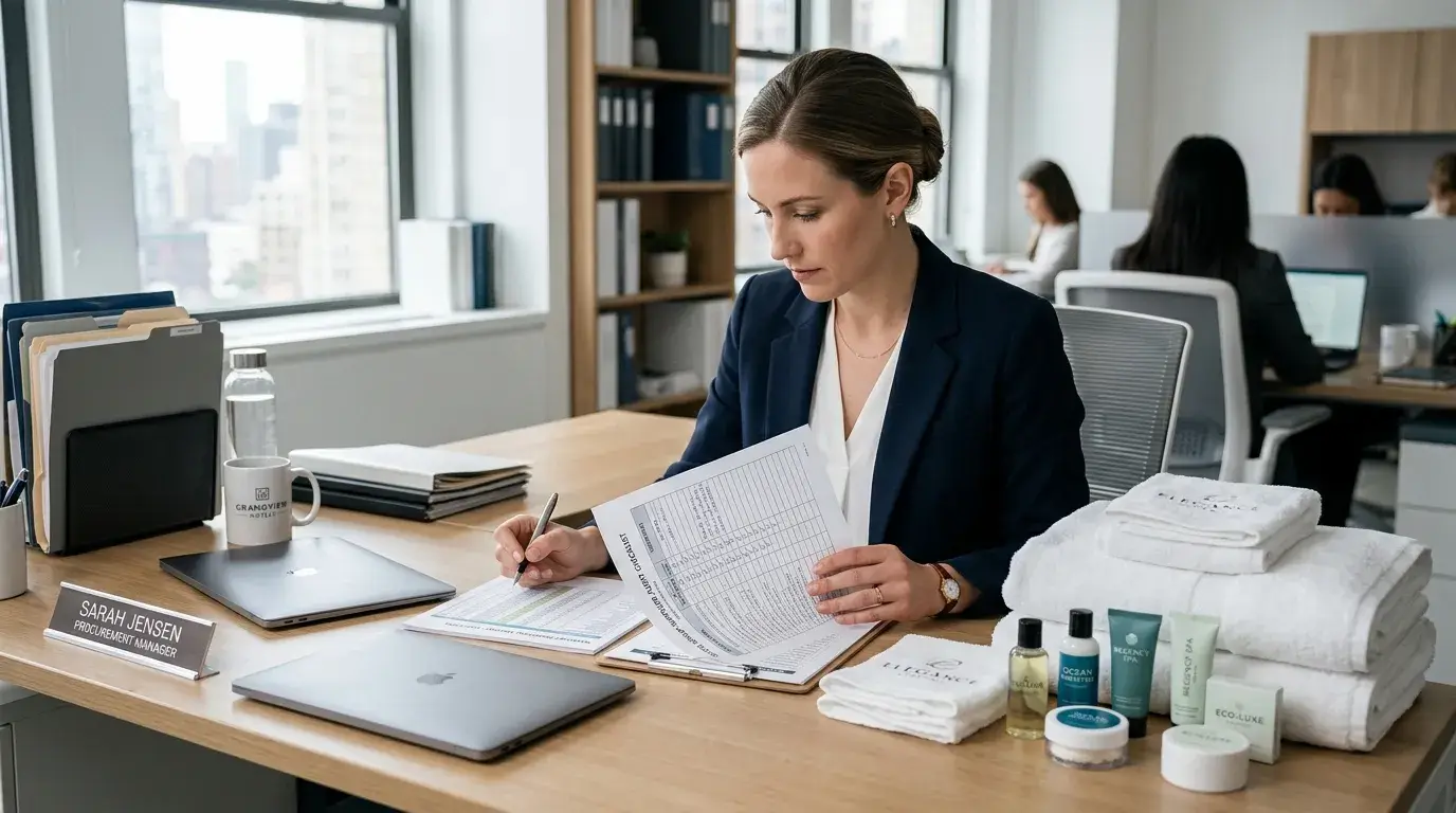 Hotel supplier audit checklist overview