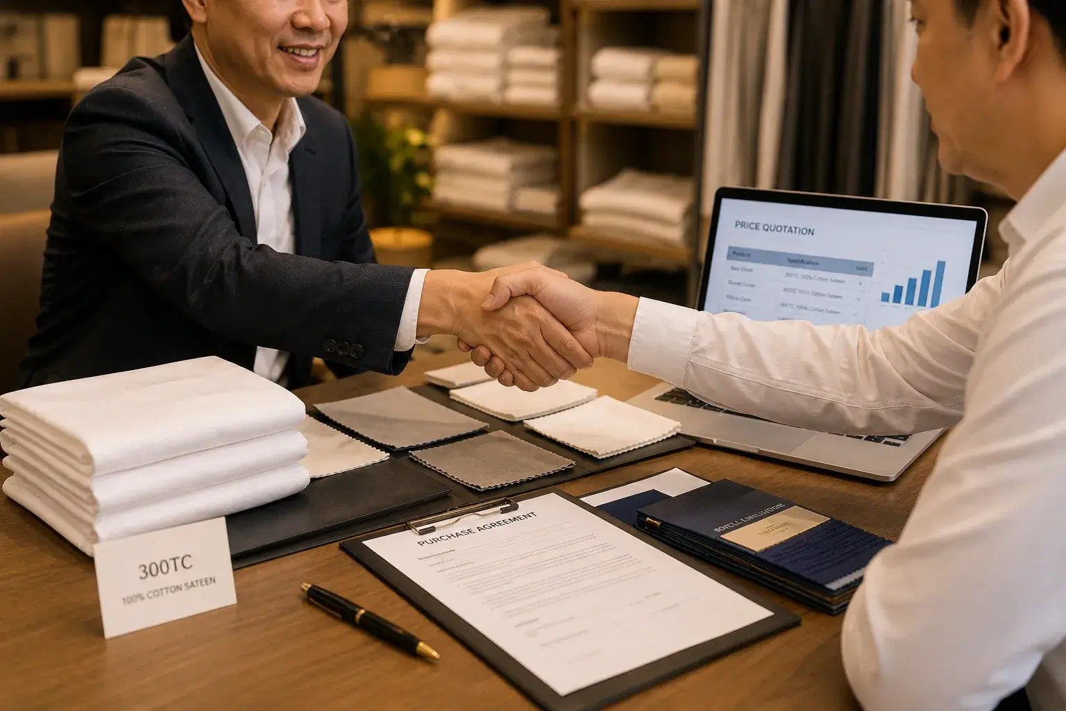 Negotiating hotel bedding supplier pricing