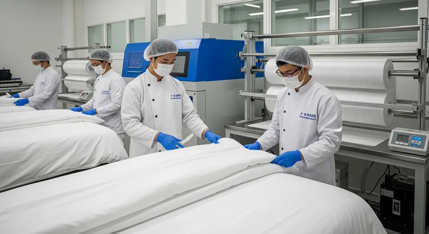 Hotel linen tensile strength and pilling test