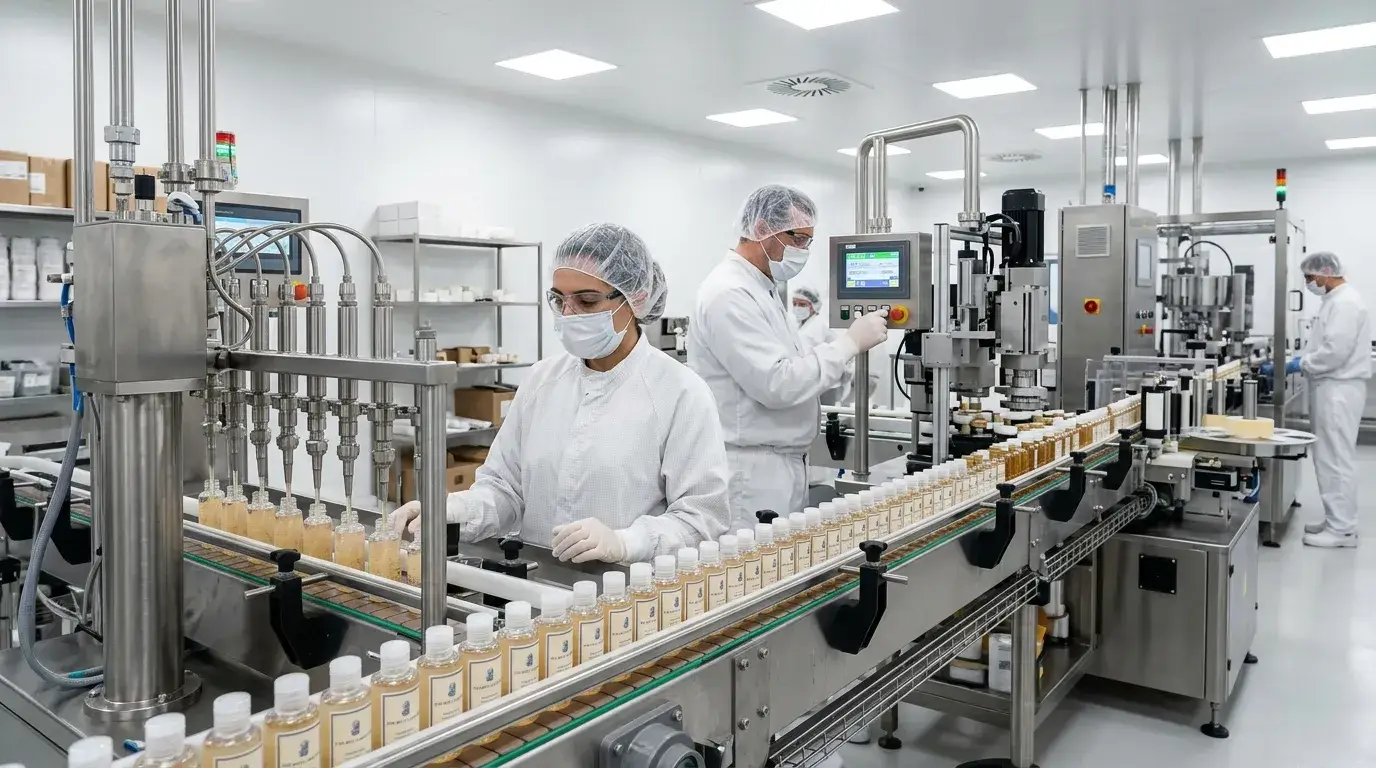 Hotel toiletries production quality control