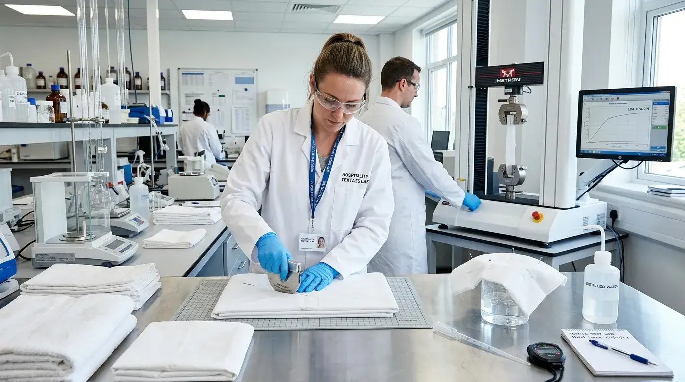 Third-party textile inspection and lab testing