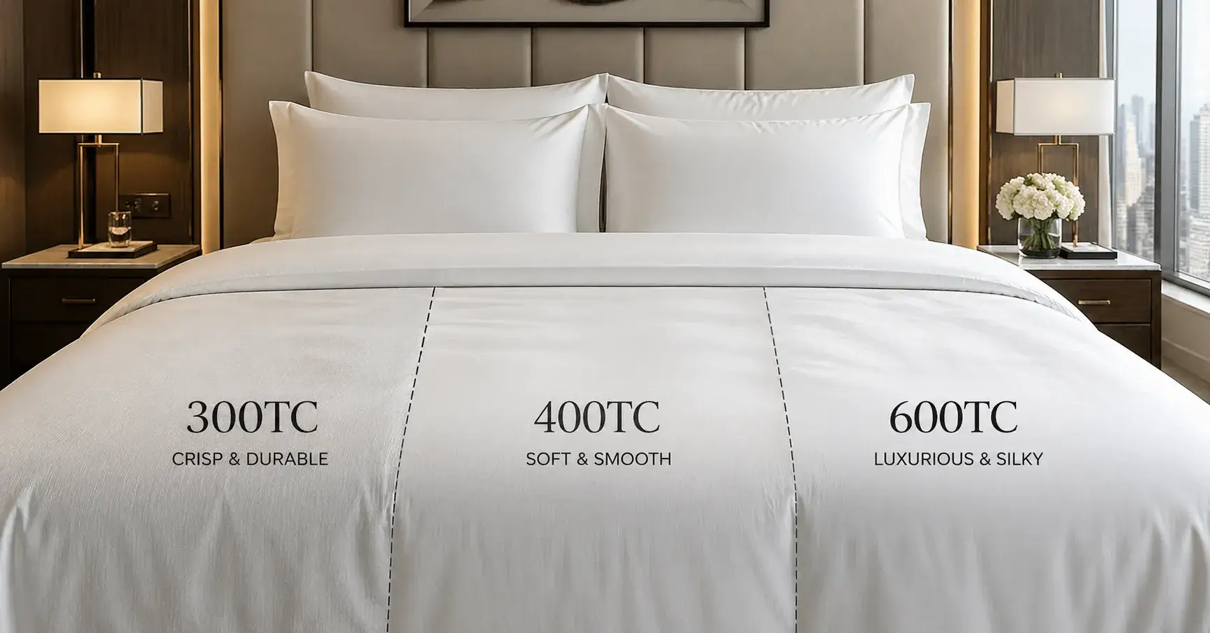 Thread count comparison Hotel bedding thread count comparison