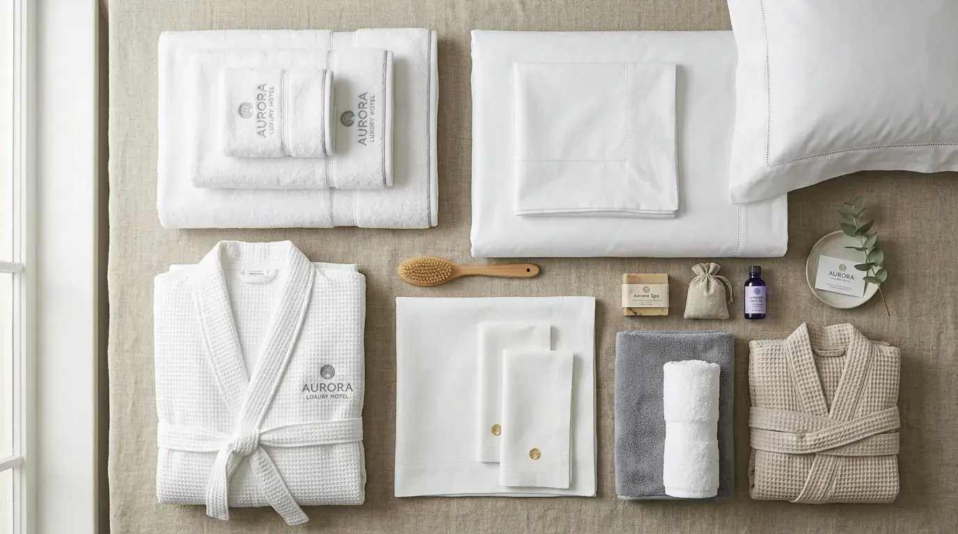 Hotel Linen Types Different hotel linen categories for Saudi hotels