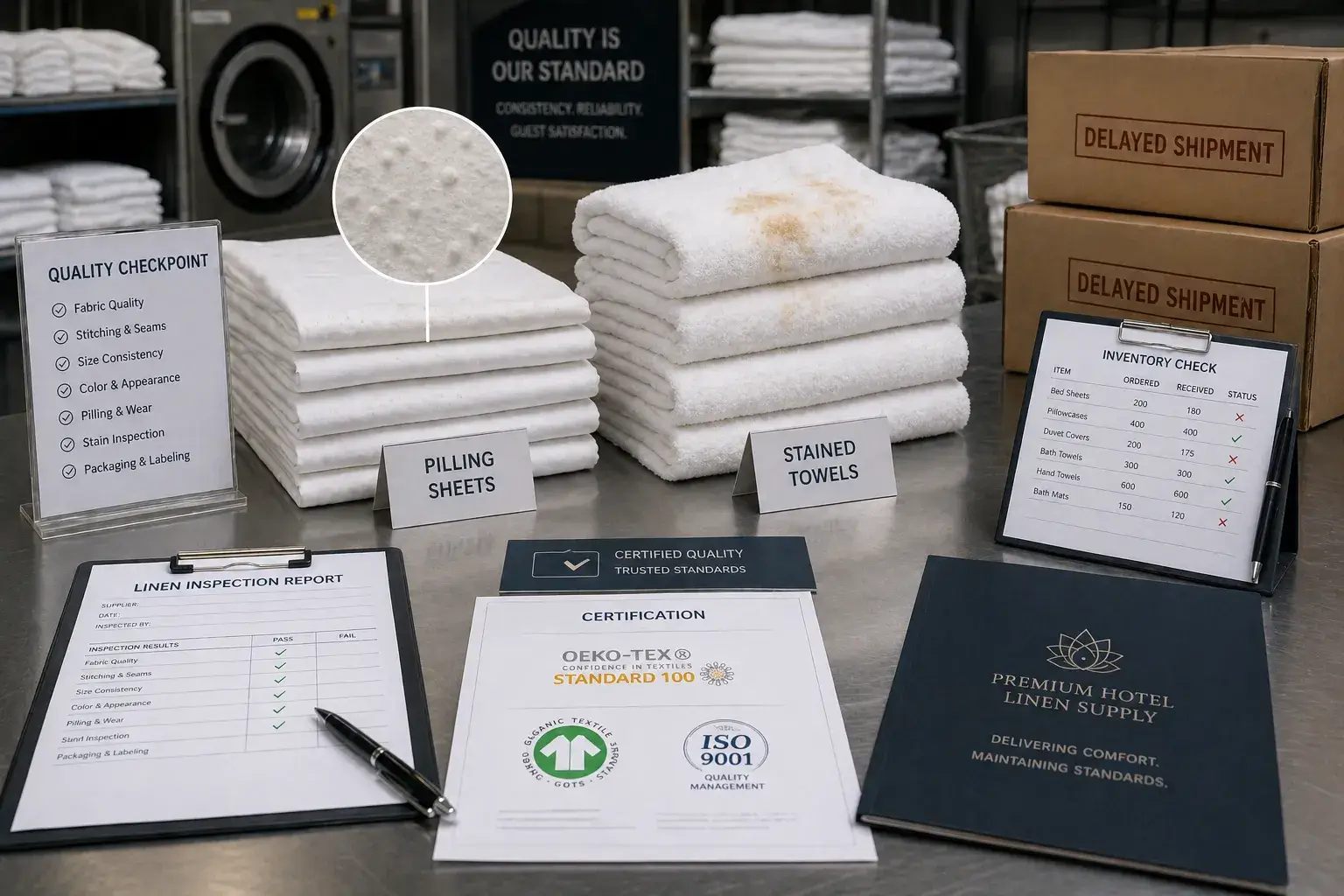 Profit risk factors Hotel linen supply business risks