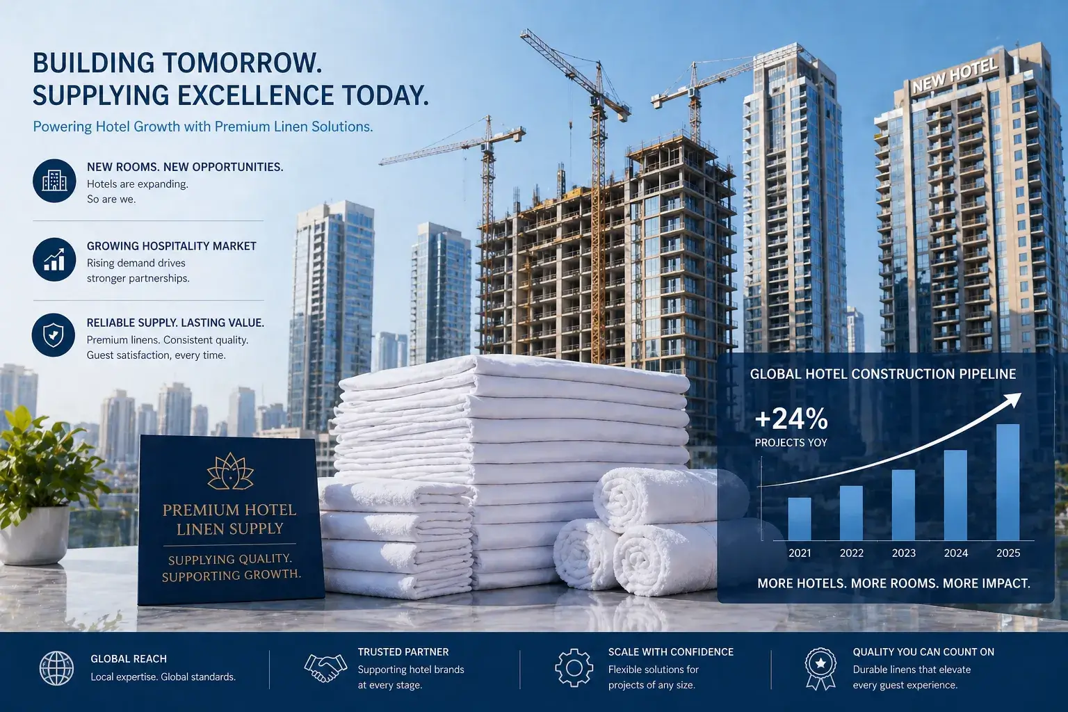 Market growth demand Hotel linen market growth and construction