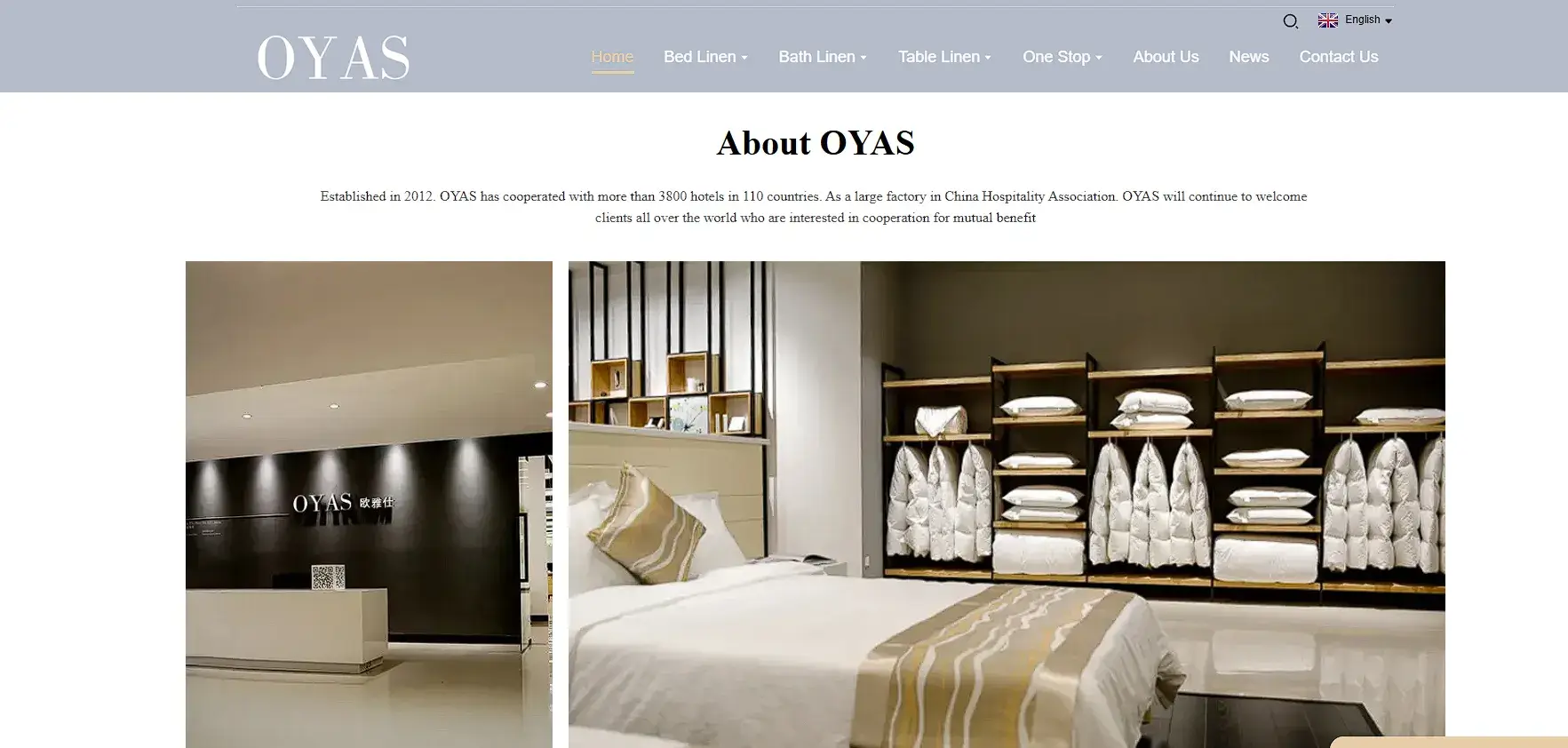 OYAS Hotel Linen