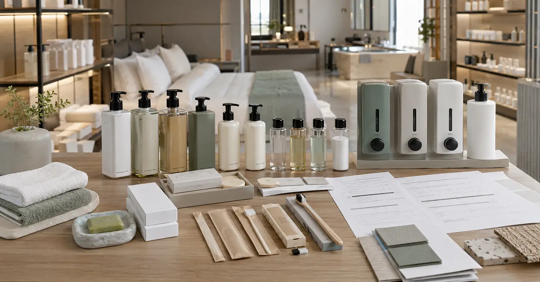 China Toiletries Supplier Comparison China hospitality toiletries arranged for supplier evaluation