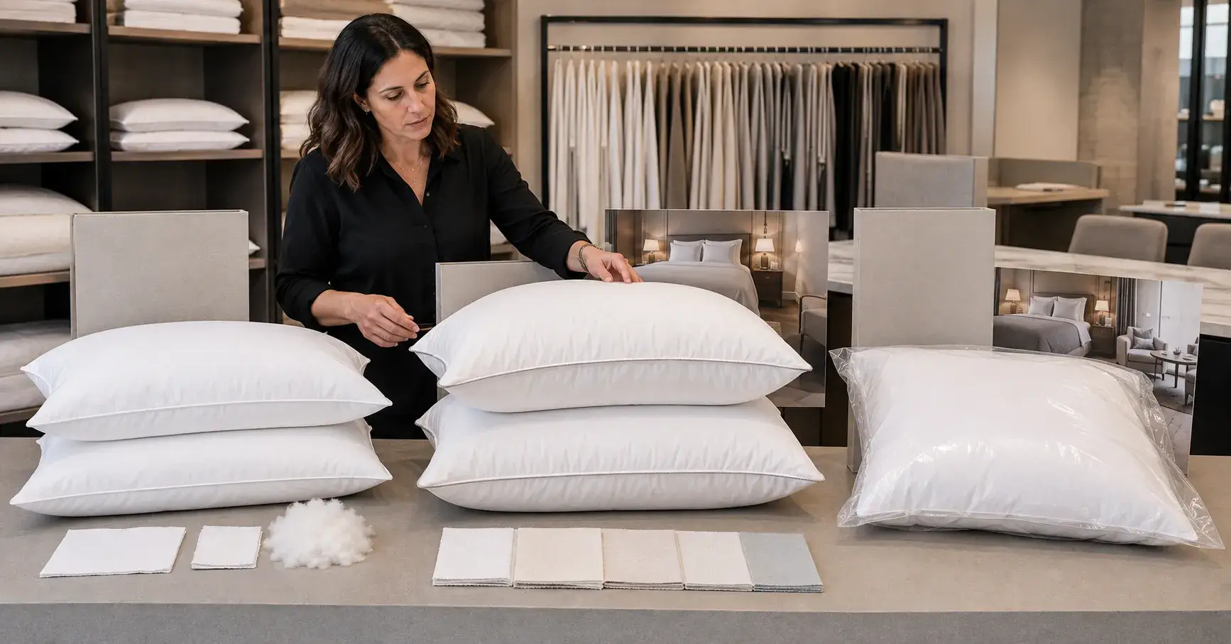 Choosing a Pillow Supplier Pillow programs compared for midscale luxury and branded hotels