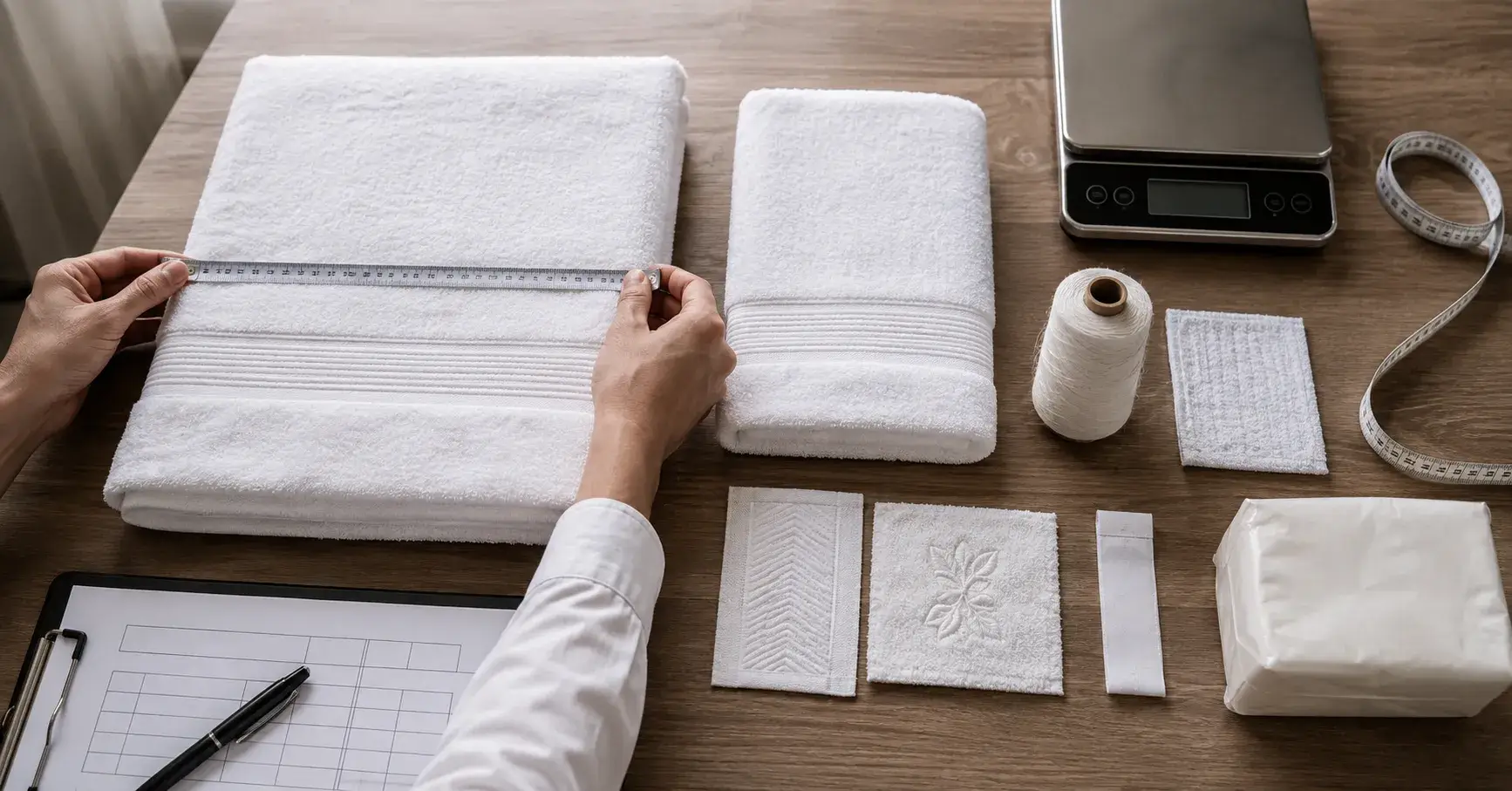 Hotel Towel RFQ Specifications Hotel towel samples with RFQ specification documents